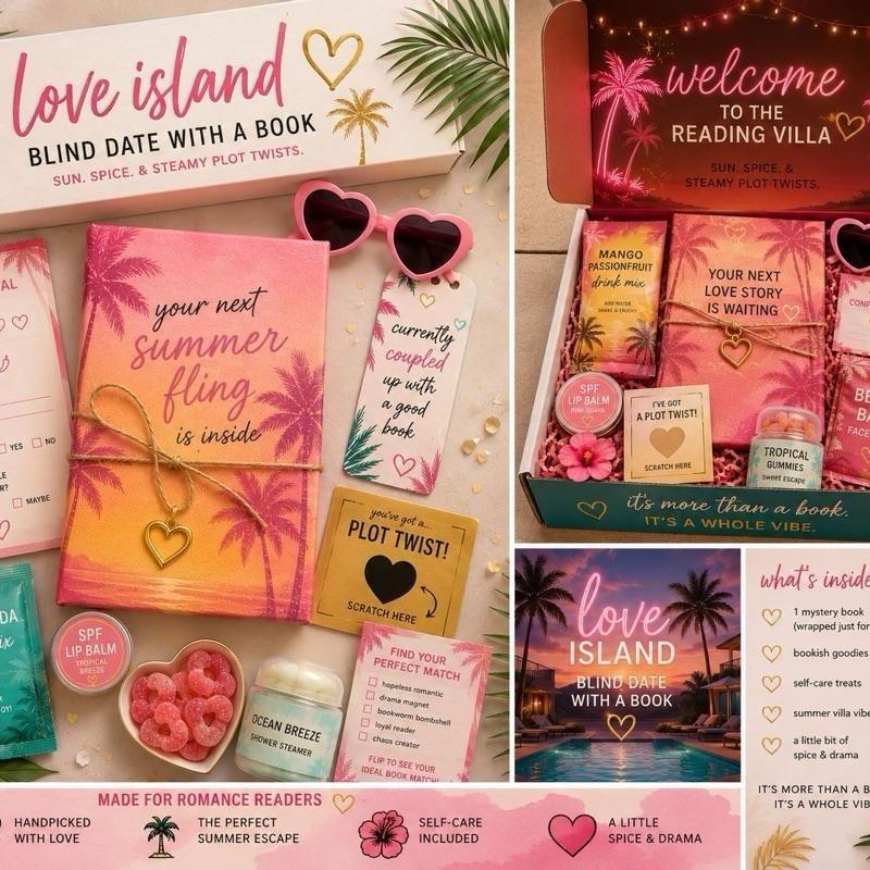 Love Island Blind Date with a Book Box | BookTok Inspired